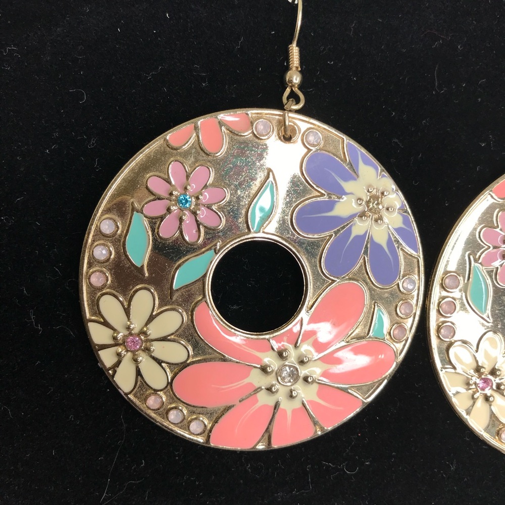 Large earrings - Picture 4 of 6